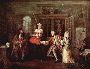 William Hogarth Mariage a la Mode oil painting